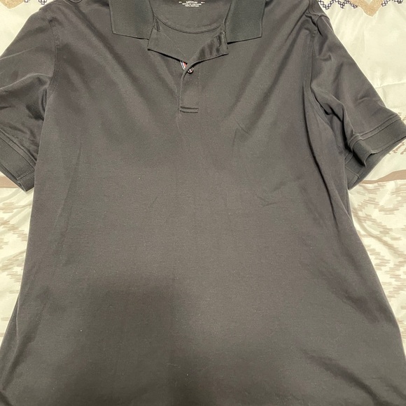 UNTUCKit Black Polo Shirt with Short Sleeves - Picture 1 of 2